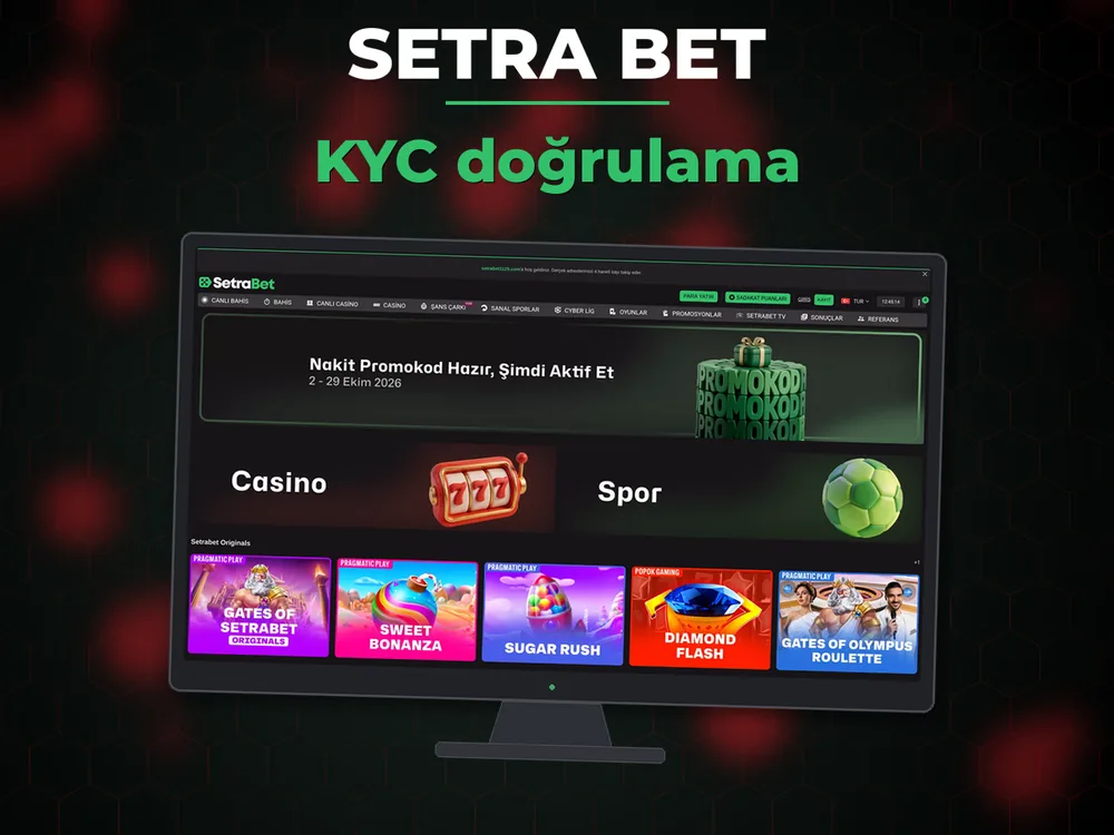 Setra Bet - KYC doğrulama