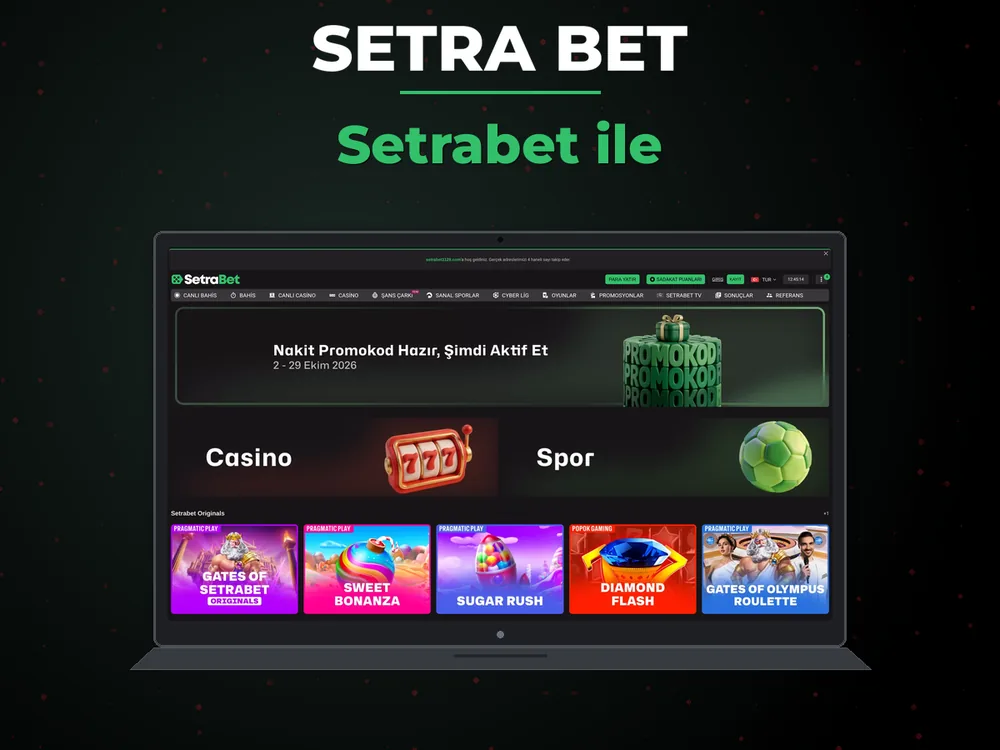 Setra Bet - Setrabet ile
