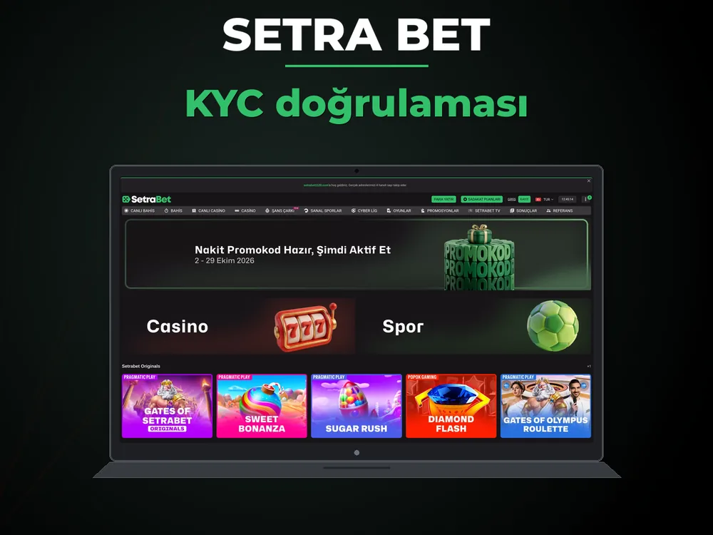 Setra Bet - KYC doğrulaması