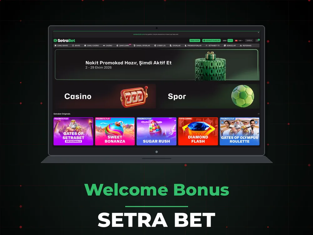 Setra Bet - Welcome Bonus